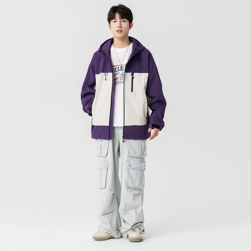 JASONWOOD Jackets Coats Unisex Dawn Purple-4