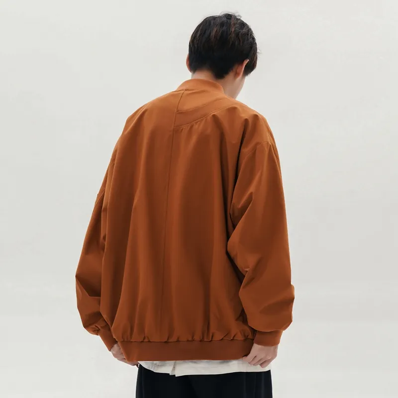 JASONWOOD Jackets Coats Unisex Orange Brown-4