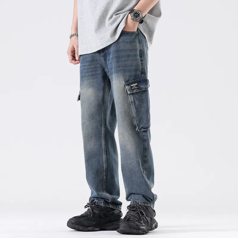 JASONWOOD Cowboy On The Run Jeans Unisex Wolf Mill Gray-9