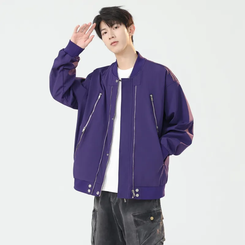 JASONWOOD Jackets Coats Unisex Burgundy-10