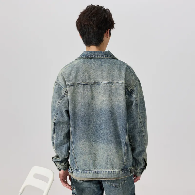 JASONWOOD Cowboy On The Run Denim Jacket Unisex-14