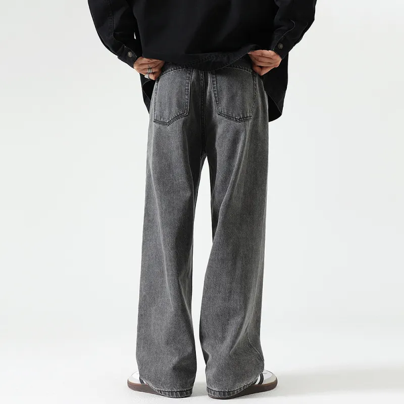 JASONWOOD Cowboy On The Run Jeans Unisex Mercury Gray-5