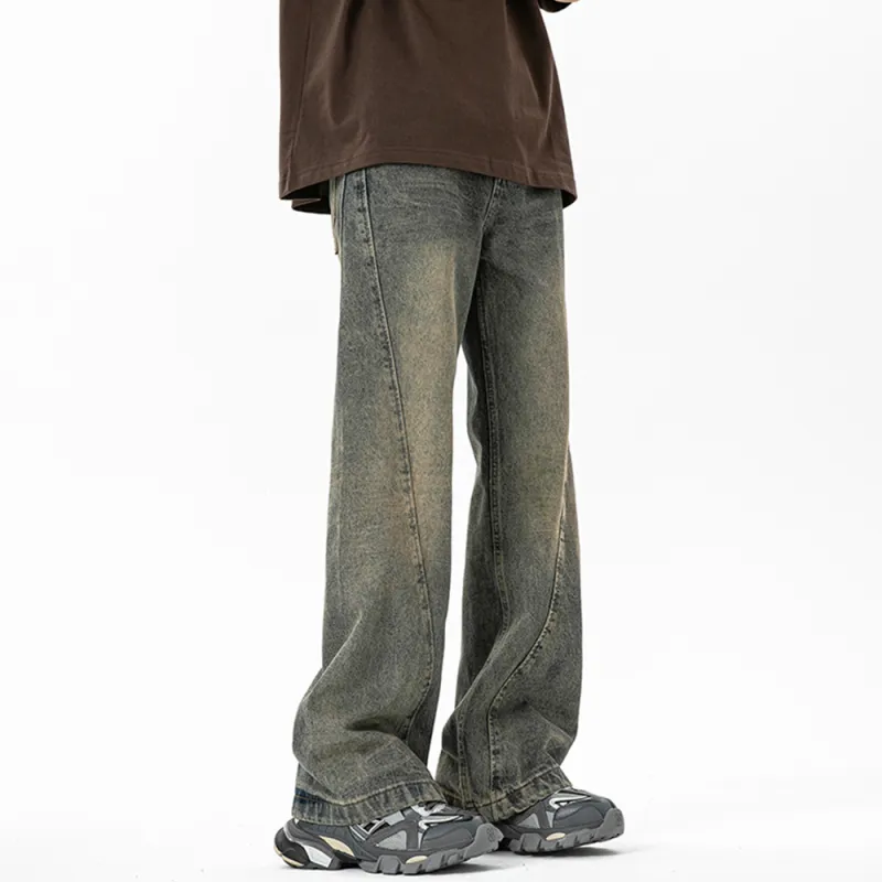 JASONWOOD Cowboy On The Run New In Autumn Jeans Unisex-5