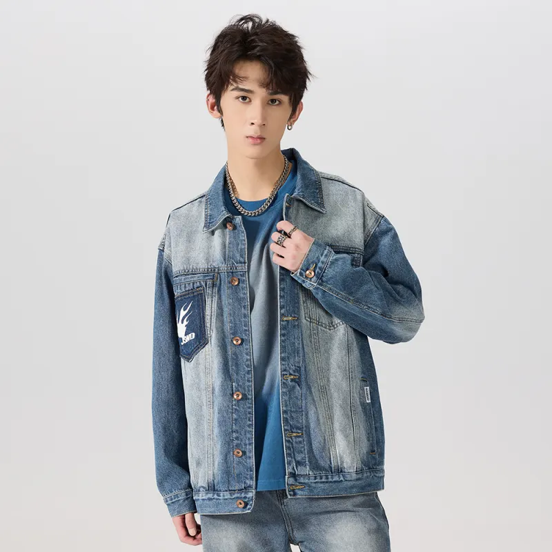 JASONWOOD Cowboy On The Run Denim Jacket Men's-6