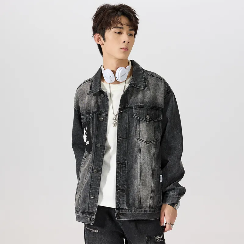 JASONWOOD Cowboy On The Run Denim Jacket Men's-17