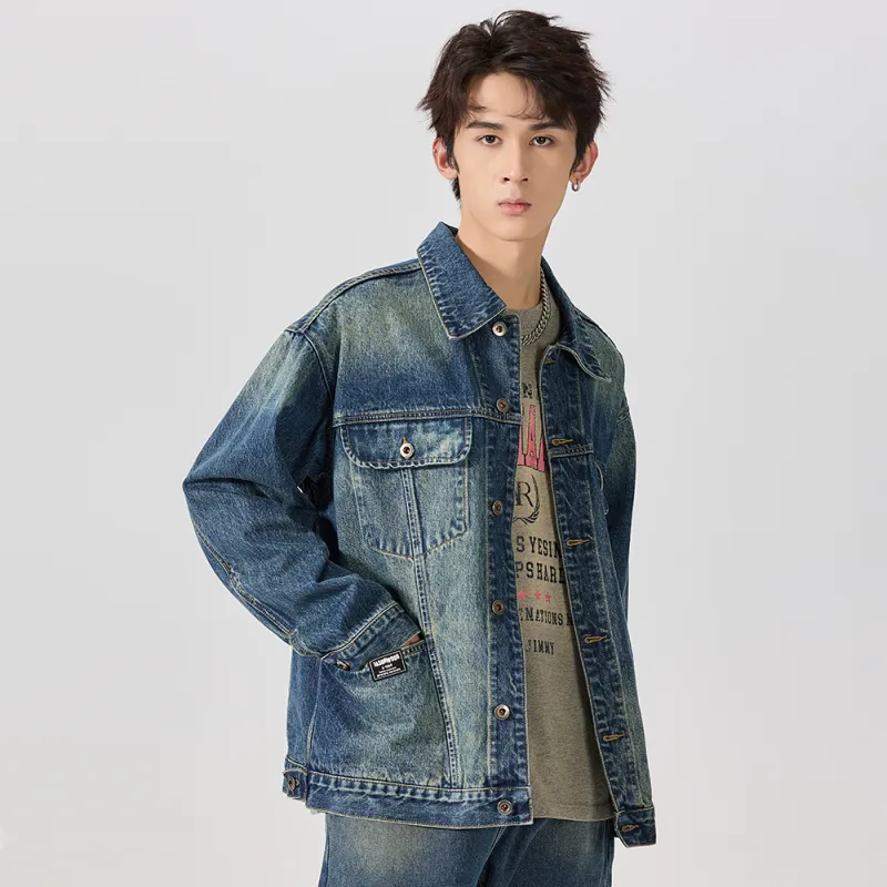 JASONWOOD Cowboy On The Run Denim Jacket Unisex-5