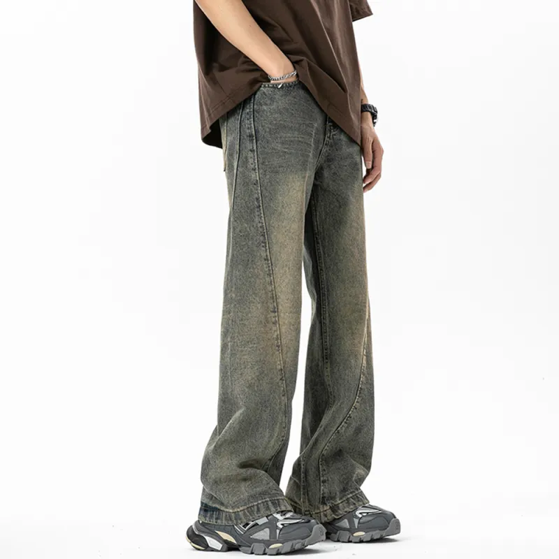JASONWOOD Cowboy On The Run New In Autumn Jeans Unisex-4