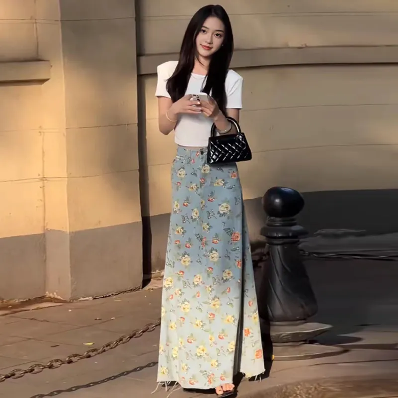 WOWI Two Piece Skirt Sets Women's-2
