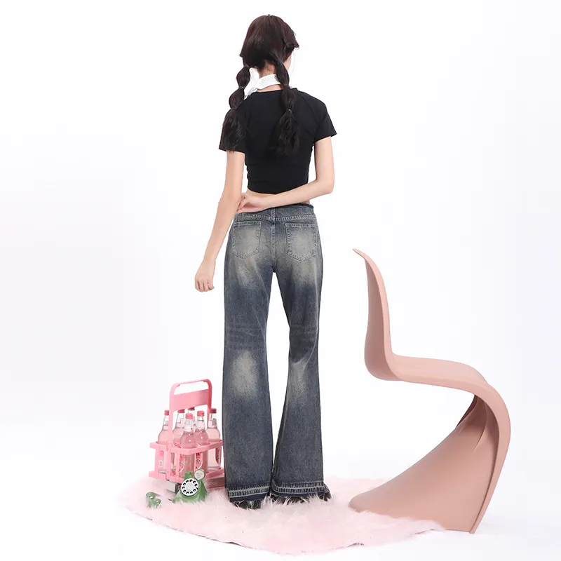 WOWI Jeans Women's Vintage Blue-2
