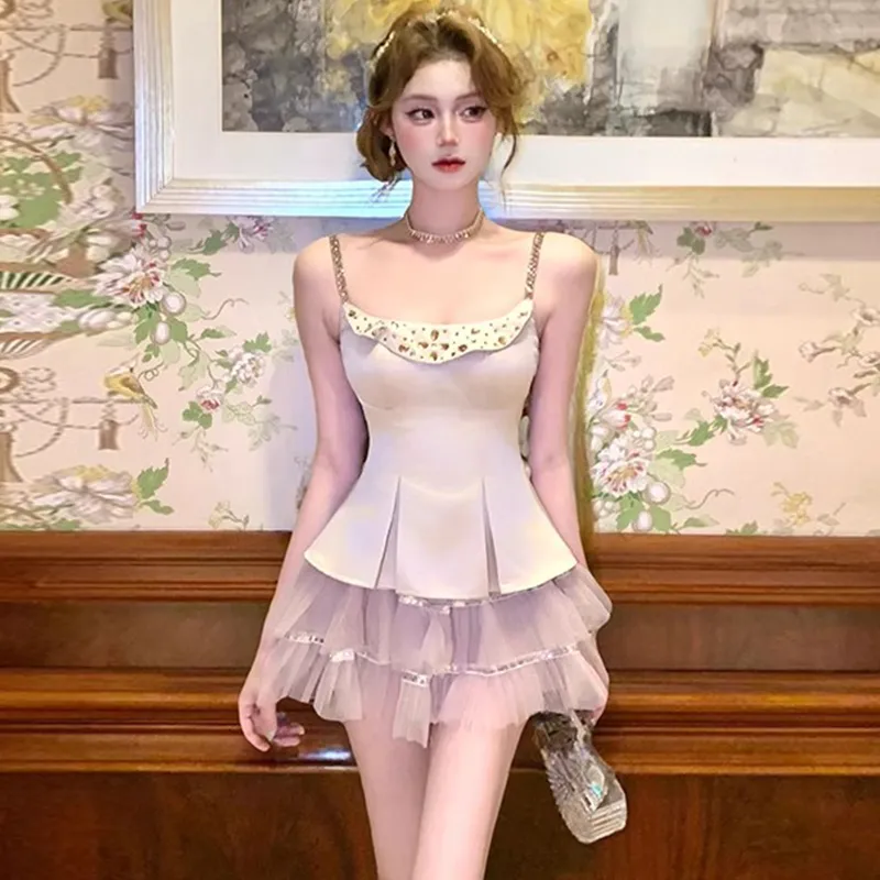 WOWI Two Piece Skirt Sets Women's-7