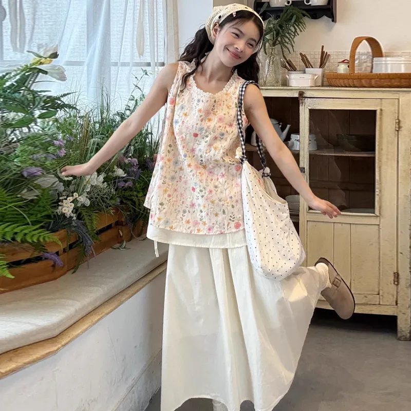 WOWI Two Piece Skirt Sets Women's-1