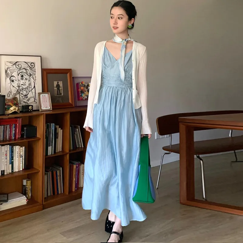 WOWI Two Piece Skirt Sets Women's-3