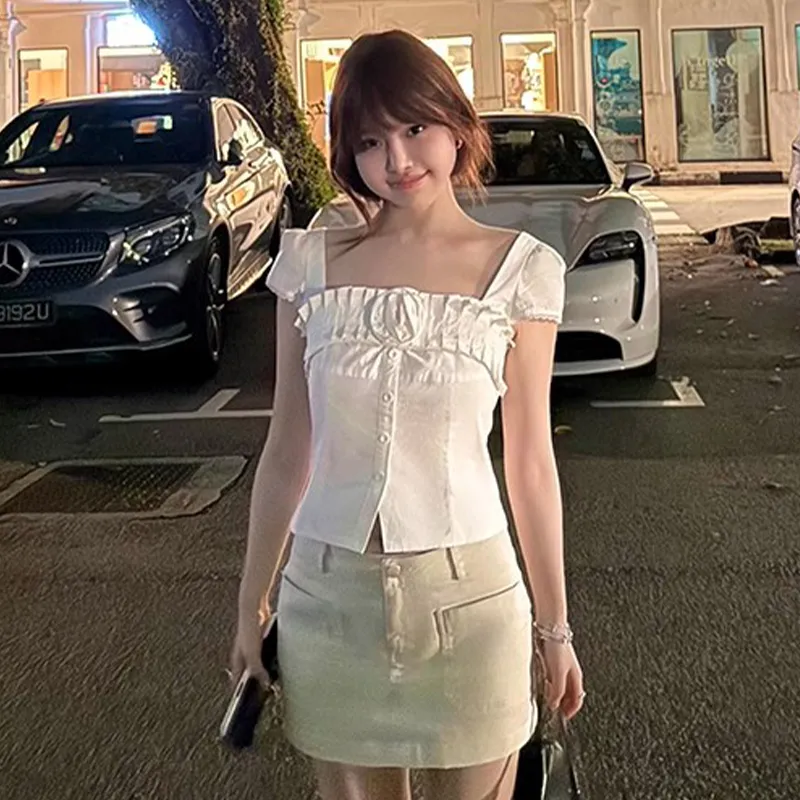 WOWI Shirts Women's White-4