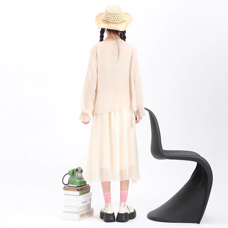 WOWI Two Piece Skirt Sets Women's-2