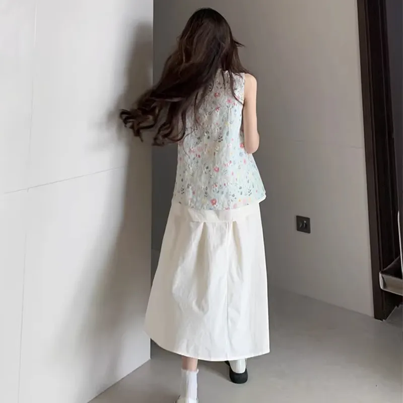 WOWI Two Piece Skirt Sets Women's-6