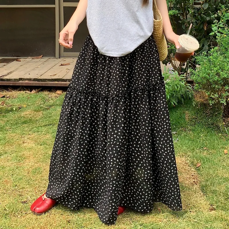 WOWI KCKS Casual Long Skirt Women's-6