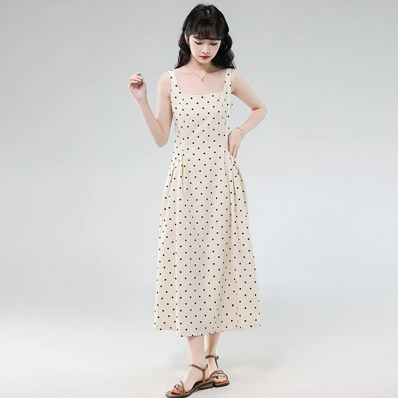 WOWI KCKS Slip Dress Women's Apricot-3