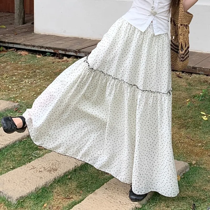 WOWI KCKS Casual Long Skirt Women's-4