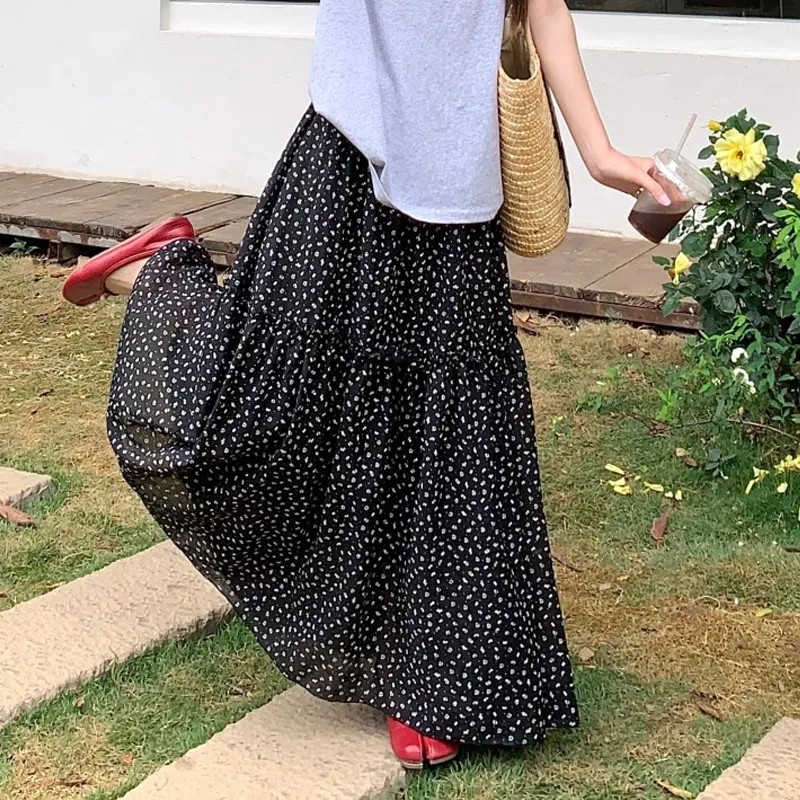 WOWI KCKS Casual Long Skirt Women's-7