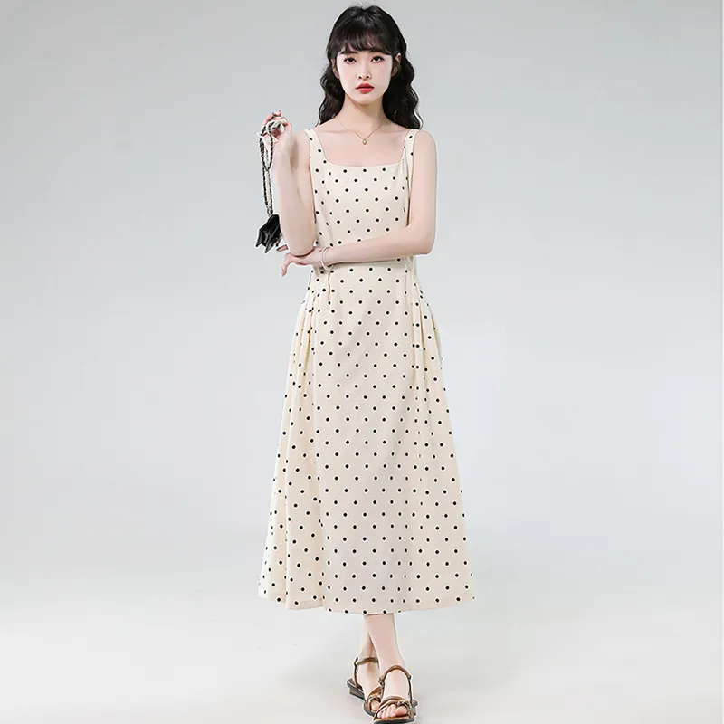 WOWI KCKS Slip Dress Women's Apricot-4