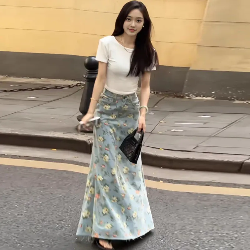 WOWI Two Piece Skirt Sets Women's-3