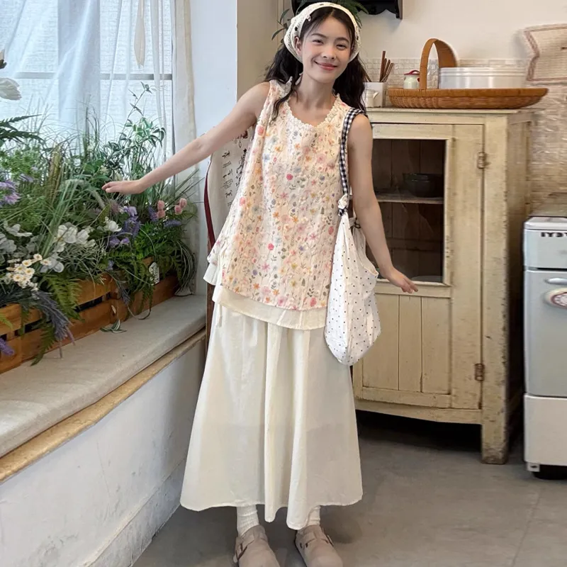 WOWI Two Piece Skirt Sets Women's-4