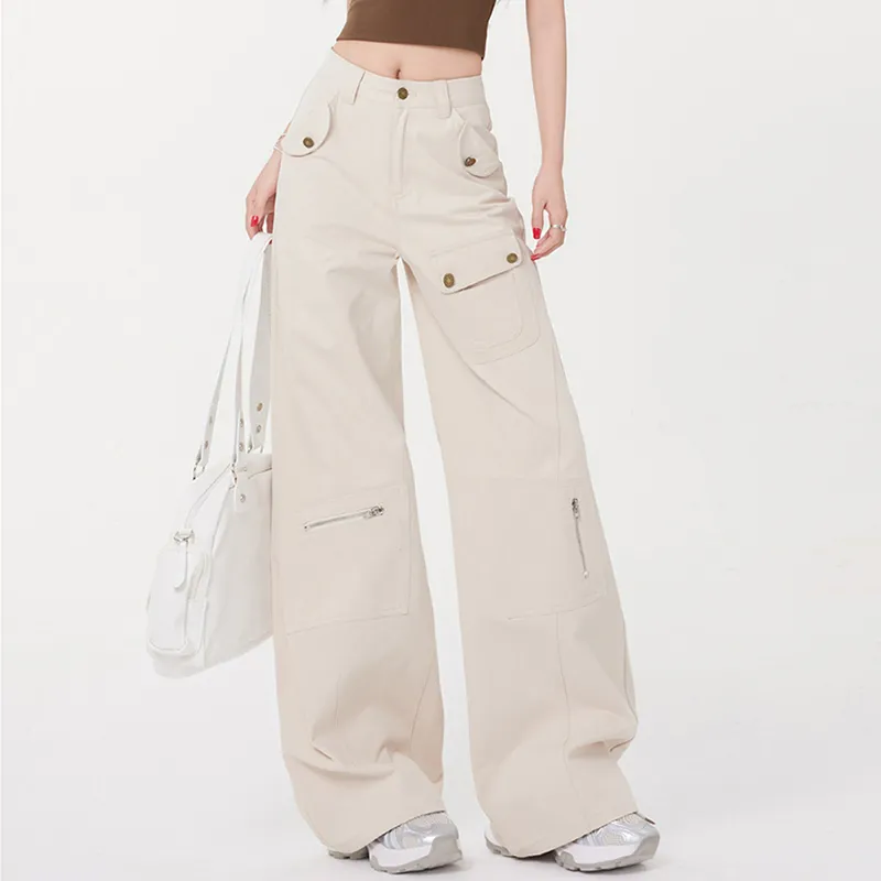 WOWI Jeans Women's Ecru-4