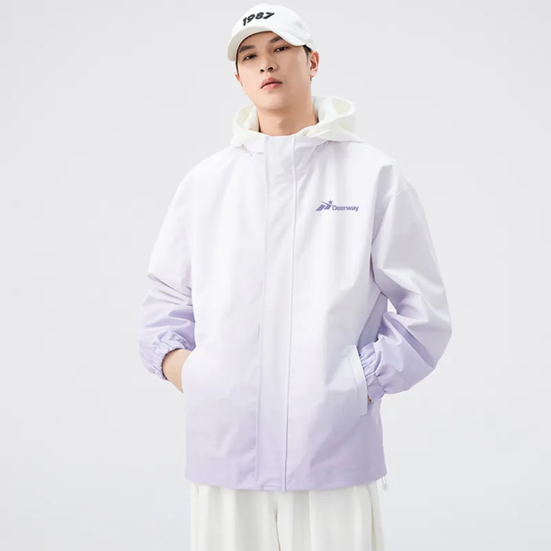 DEERWAY Jackets & Coats Unisex Shimmering Purple-9