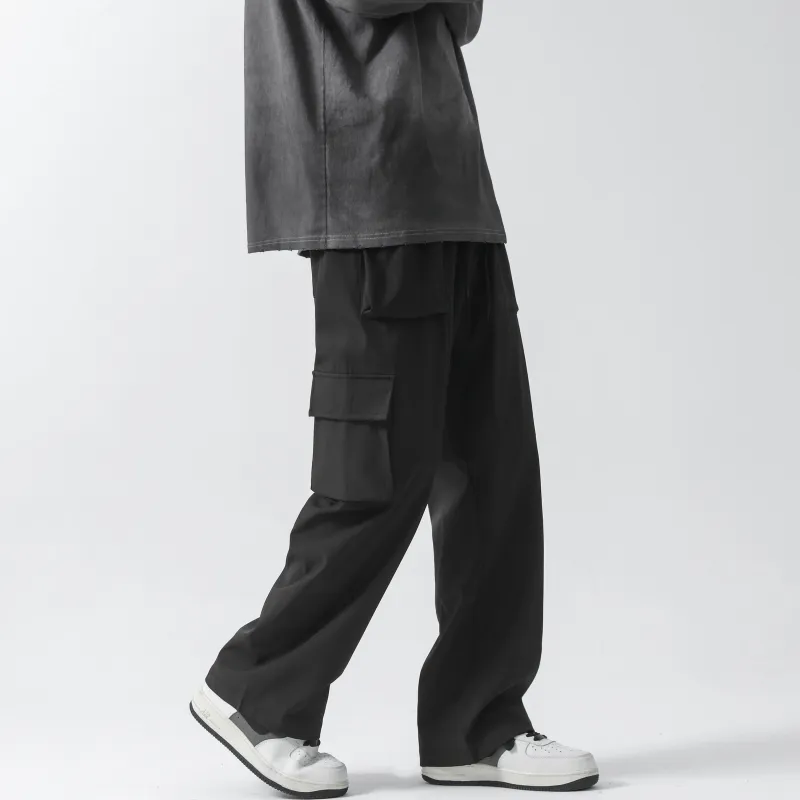 DEERWAY Casual Pants Unisex Burgundy-4