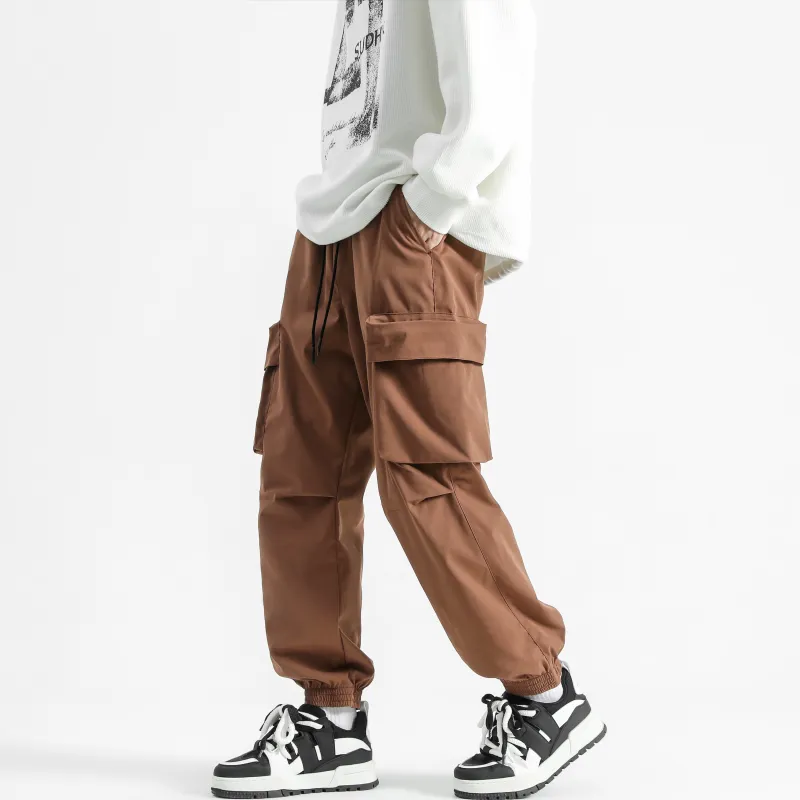 DEERWAY Casual Pants Unisex Blue-8