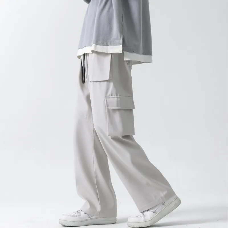 DEERWAY Casual Pants Unisex Burgundy-8