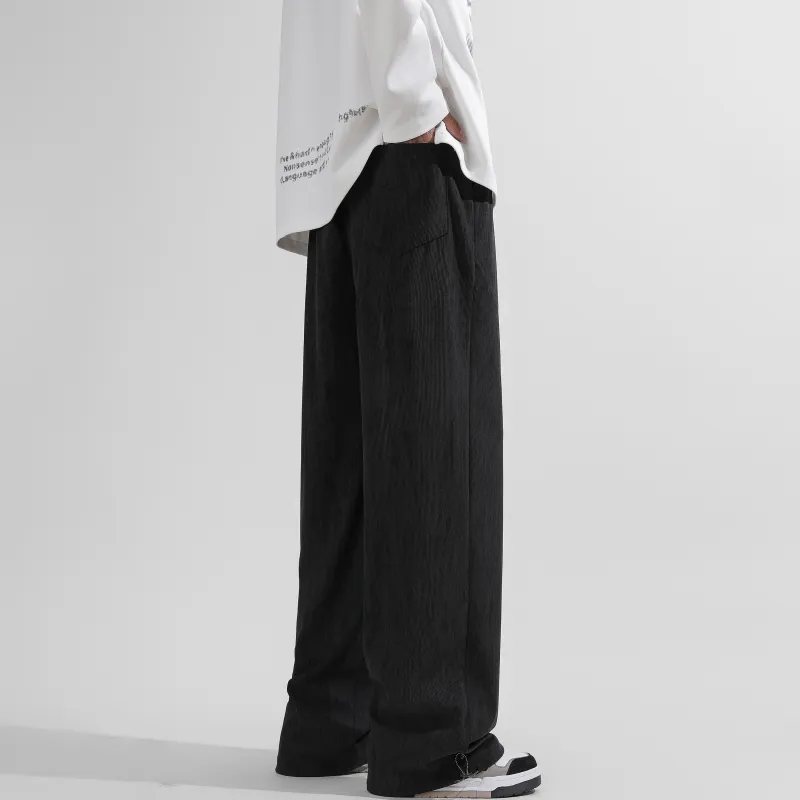DEERWAY Casual Pants Unisex Burgundy-4