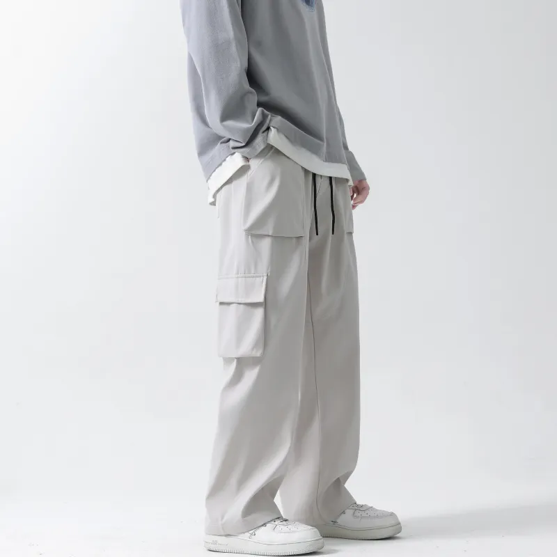 DEERWAY Casual Pants Unisex Burgundy-7