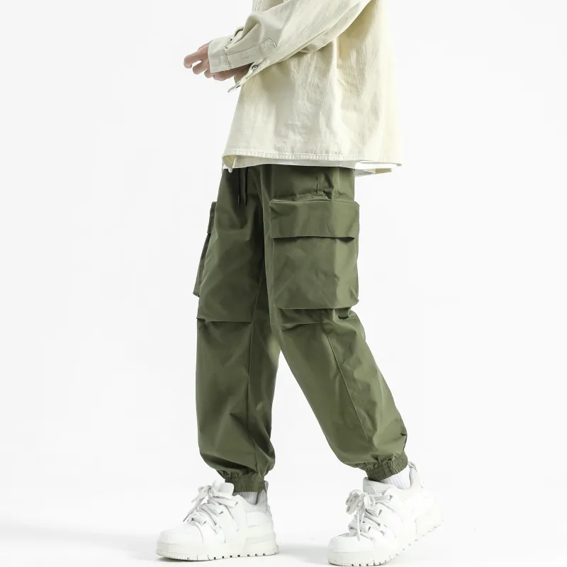 DEERWAY Casual Pants Unisex Blue-16