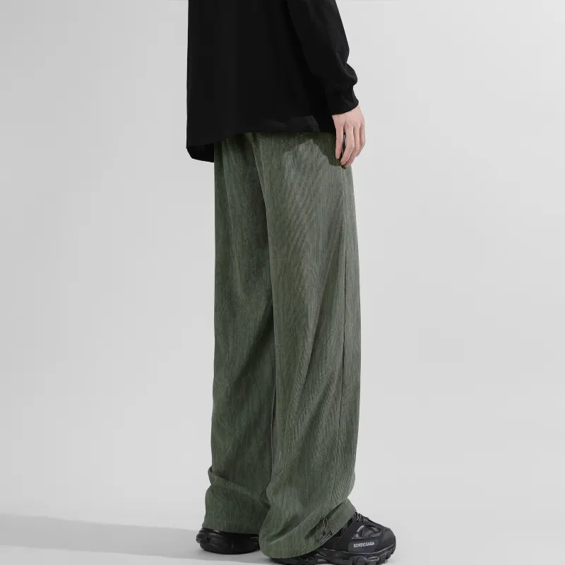 DEERWAY Casual Pants Unisex Burgundy-9