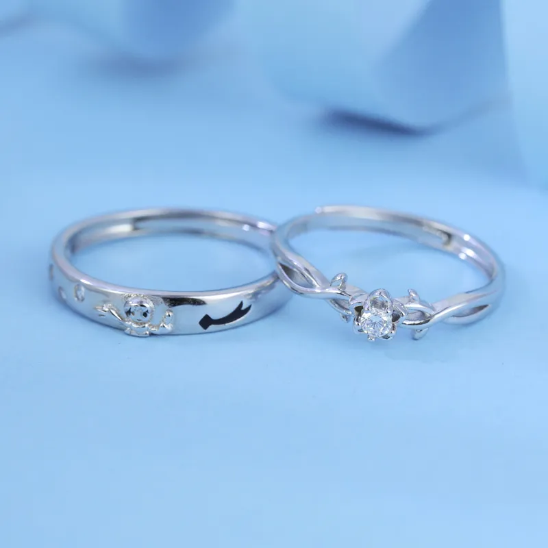 CHIC ZONE Niche Premium Feel Rings Unisex-5