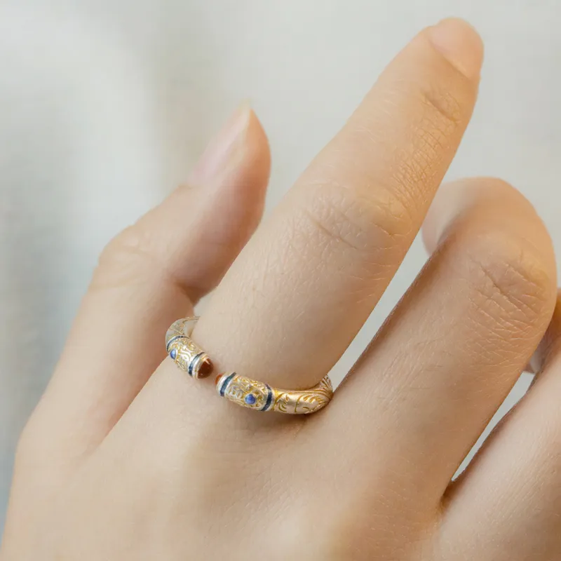 CHIC ZONE 999 Fine Silver Rings Women's-2
