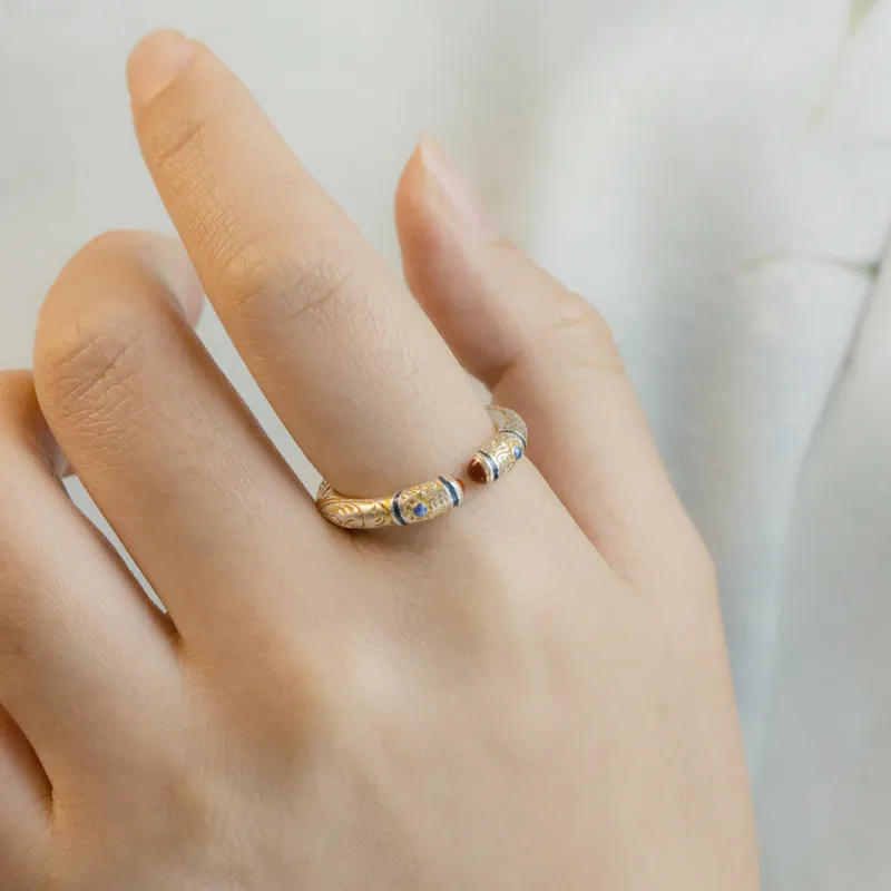CHIC ZONE 999 Fine Silver Rings Women's-1