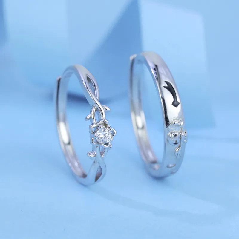 CHIC ZONE Niche Premium Feel Rings Unisex-3