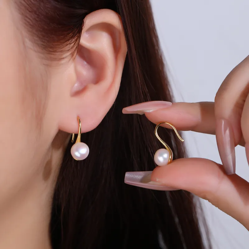 CHIC ZONE Pearl Earrings Women's-3