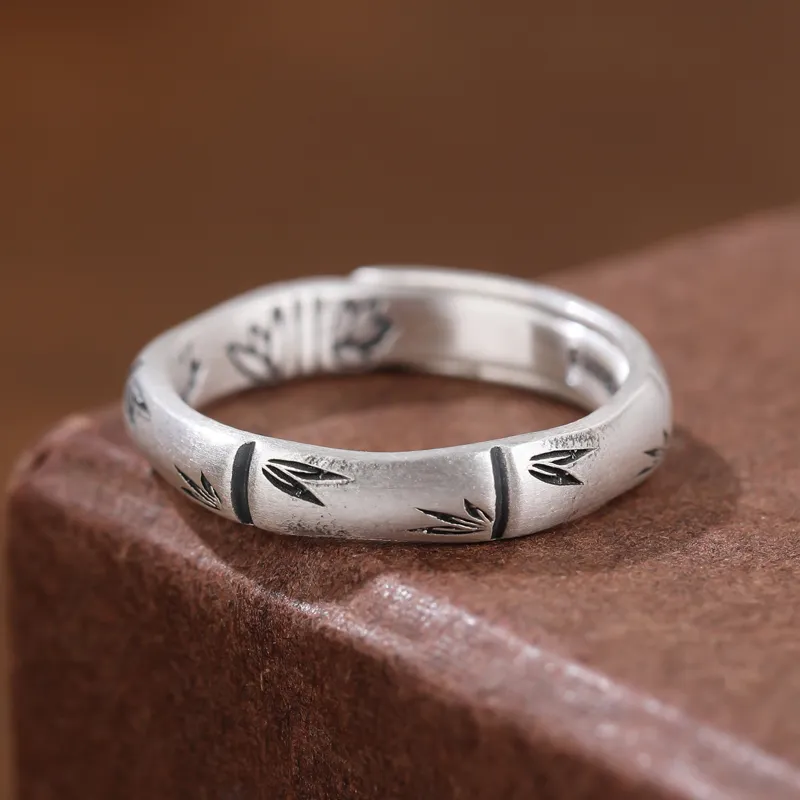 CHIC ZONE 999 Fine Silver Rings Women's-4