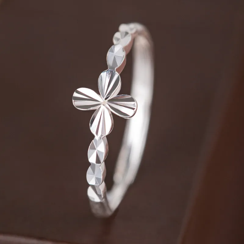 CHIC ZONE 999 Fine Silver Rings Women's-4