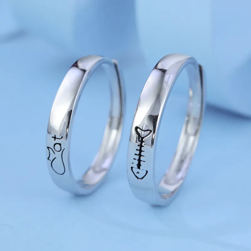 CHIC-ZONE 925 Sterling Silver Rings Unisex-4