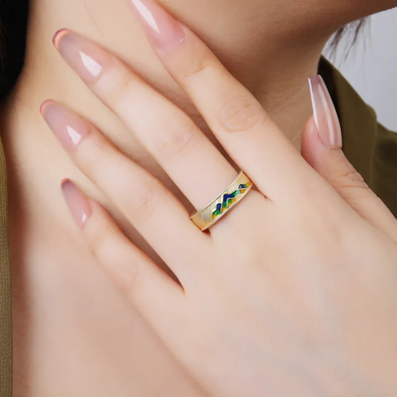 CHIC ZONE 999 Fine Silver Rings Women's-2