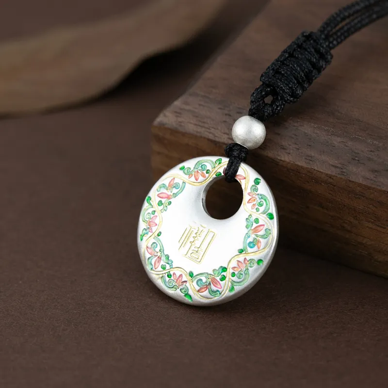CHIC ZONE 999 Fine Silver Pendants Unisex-6