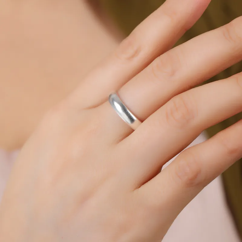 CHIC ZONE 999 Fine Silver Rings Unisex-2