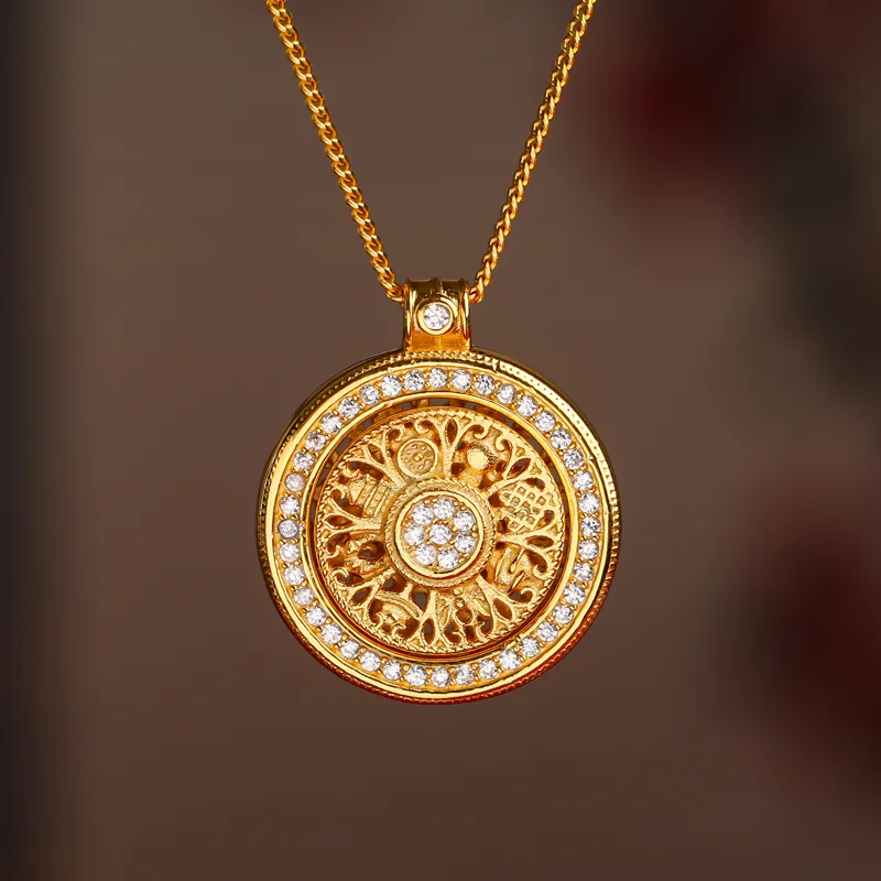 CHIC ZONE 925 Sterling Silver Necklaces Women's-6