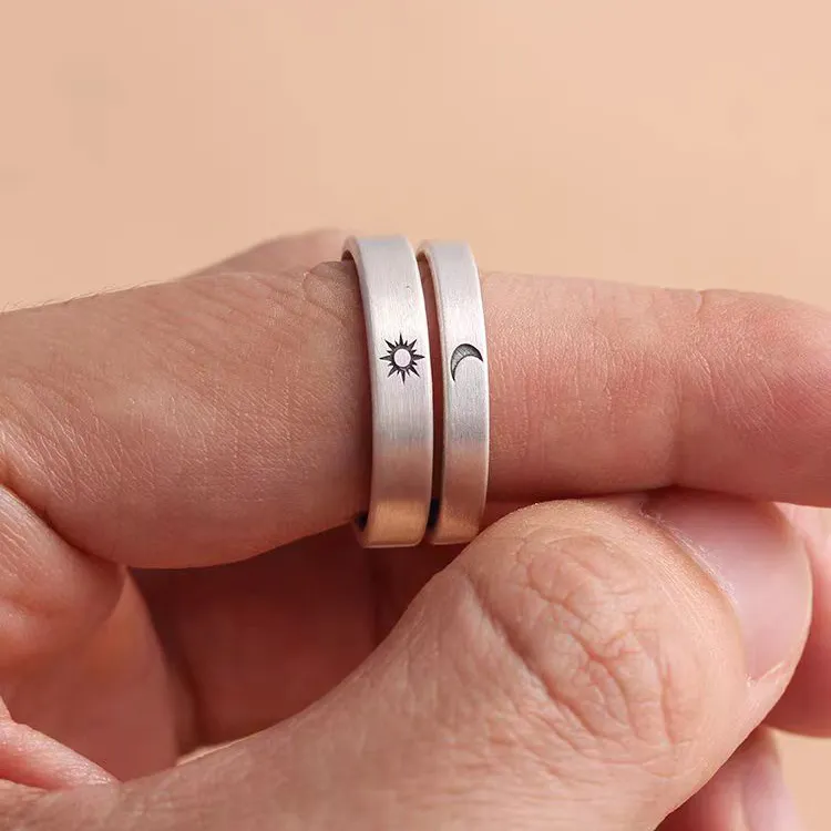 CHIC ZONE 999 Fine Silver Rings Women's-3