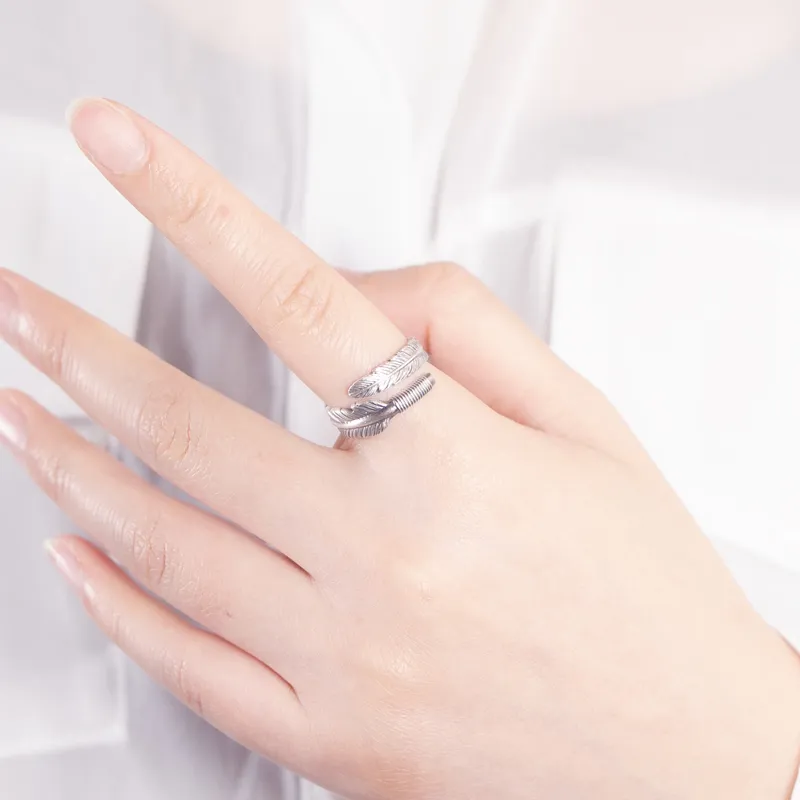 CHIC ZONE S 999 Fine Silver Rings Unisex-2