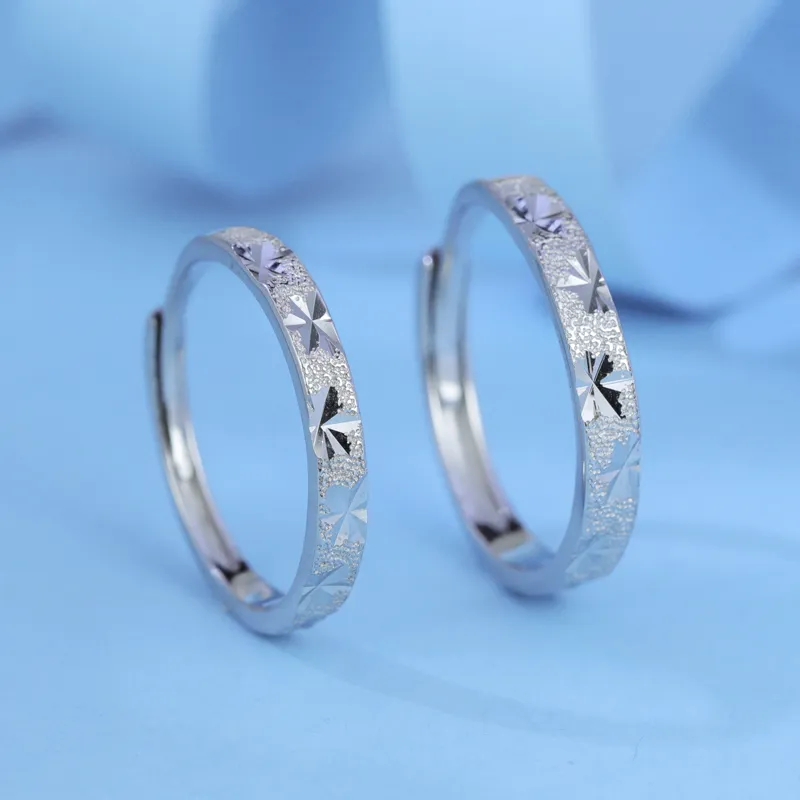 CHIC-ZONE 925 Sterling Silver Rings Unisex-3